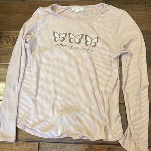 follow your dreams butterfly shirt